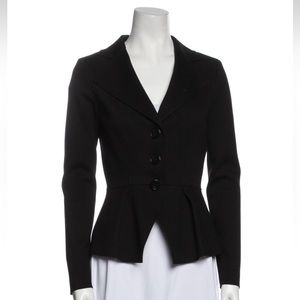 armani peplum blazer  women US4 FR 40